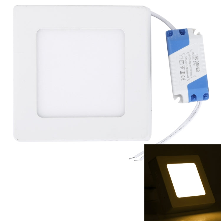 12 cm 30 LED SMD 2835, CA 85-265 V, 6W White Light, 6W Warm White Light