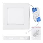 12 cm 30 LED SMD 2835, CA 85-265 V, 6W White Light, 6W Warm White Light