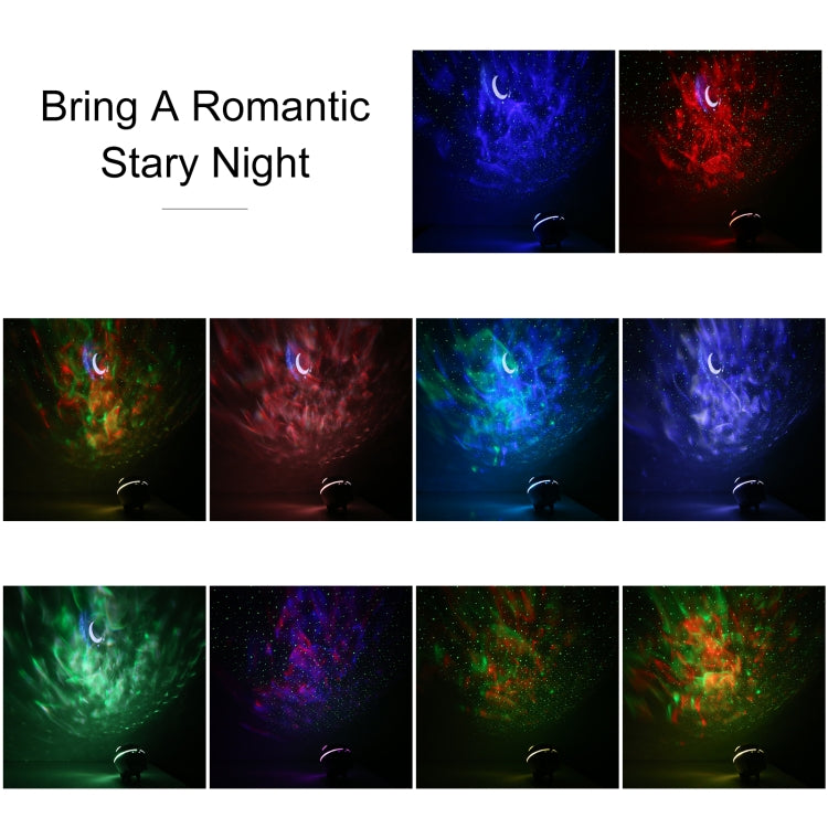 Luce LED per proiezione del cielo stellato nell'aria USB da 5 W con telecomando