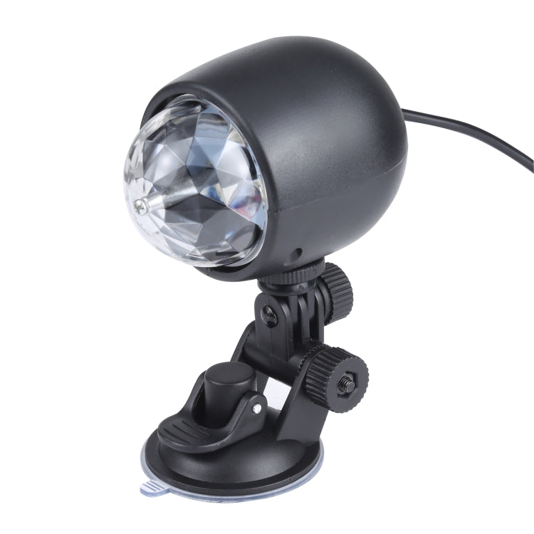 Lampada LED da palco rotante colorata USB da 3 W