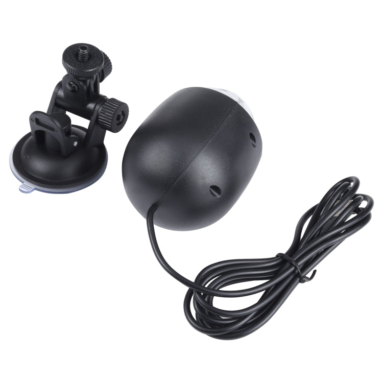 Lampada LED da palco rotante colorata USB da 3 W