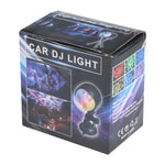 Lampada LED da palco rotante colorata USB da 3 W