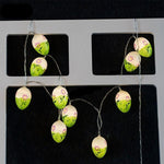 10 lampadine LED simpatiche uova di Pasqua lampada decorativa lampadine decorative per le vacanze