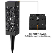 Lampada da giardino solare per esterni IP55 20cm