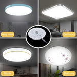 Modulo sorgente luminosa a LED per lampada da soffitto a pannello 24W 2400LM, CA 220V, 24W