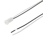 Portalampada per lampada alogena con testa in cristallo da 10 pezzi G4 LED, lunghezza cavo: 20 cm, G4