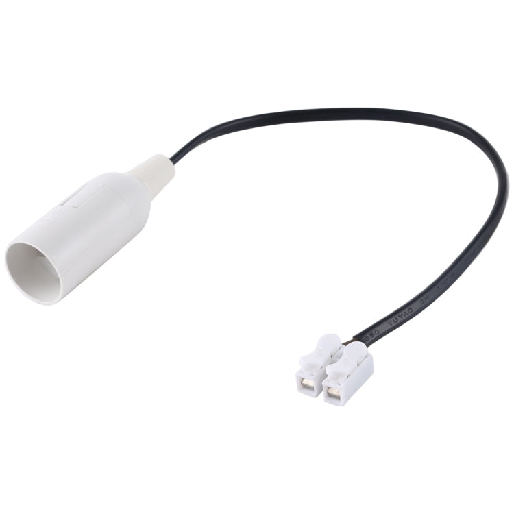 Supporto base portalampada E14 con cavo elettrico, lunghezza cavo: 28 cm, E14