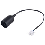 Portalampada E27 con cavo elettrico 28 cm