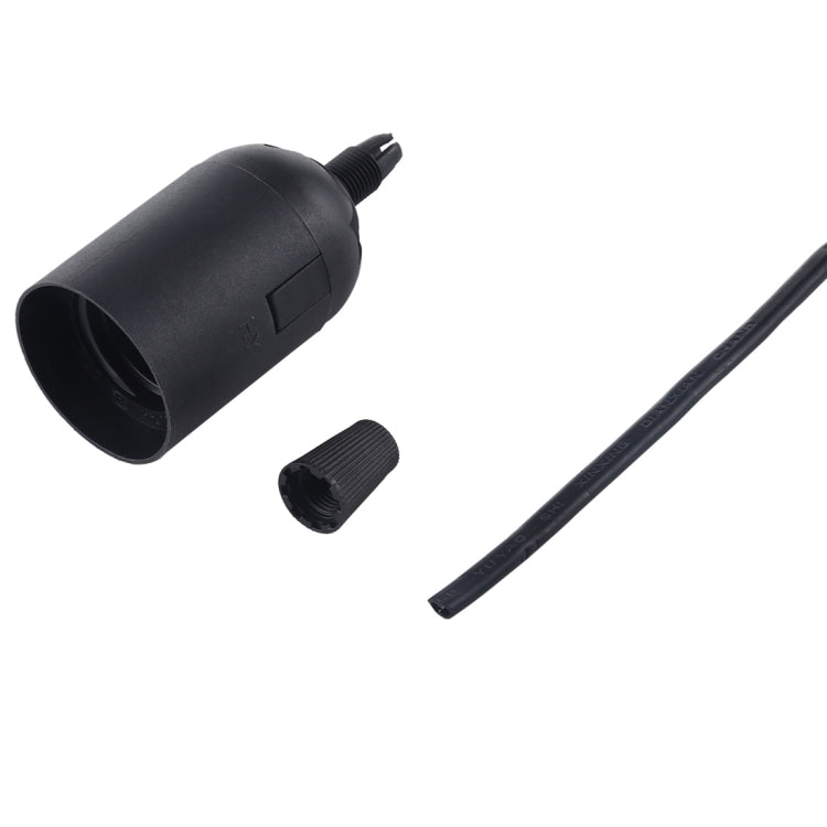 Portalampada E27 con cavo elettrico 28 cm