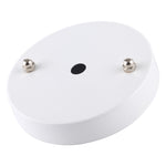 Portalampada per accessori per lampadari rotondi con piastra di base per soffitto da 10 cm