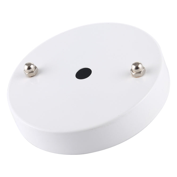 Portalampada per accessori per lampadari rotondi con piastra di base per soffitto da 10 cm