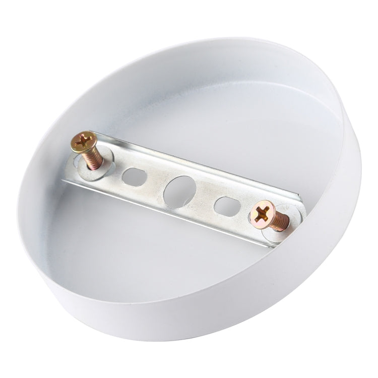 Portalampada per accessori per lampadari rotondi con piastra di base per soffitto da 10 cm