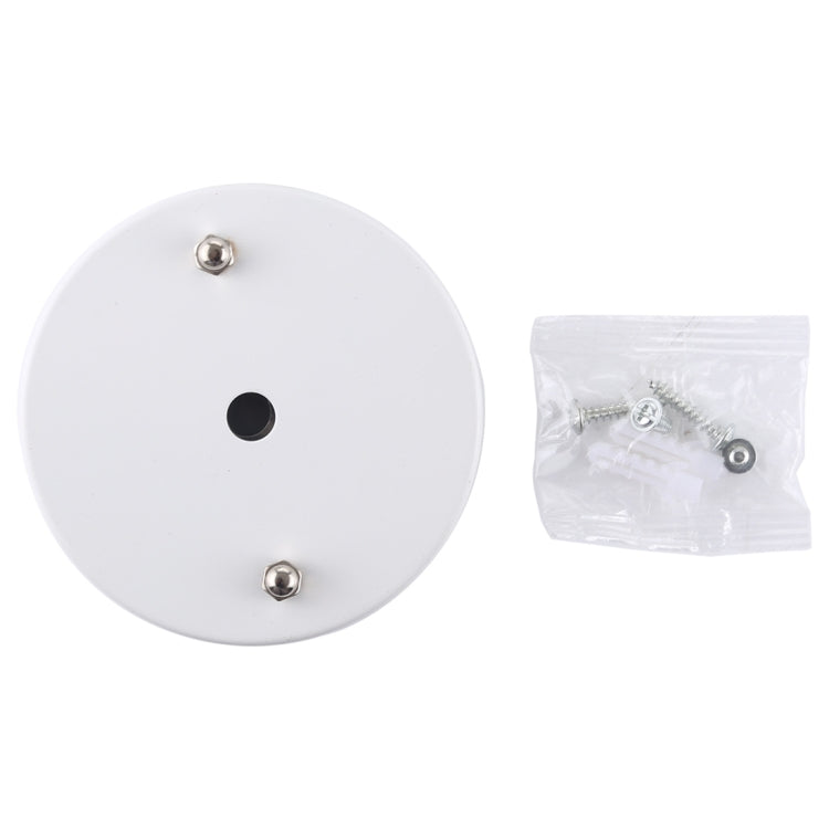 Portalampada per accessori per lampadari rotondi con piastra di base per soffitto da 10 cm