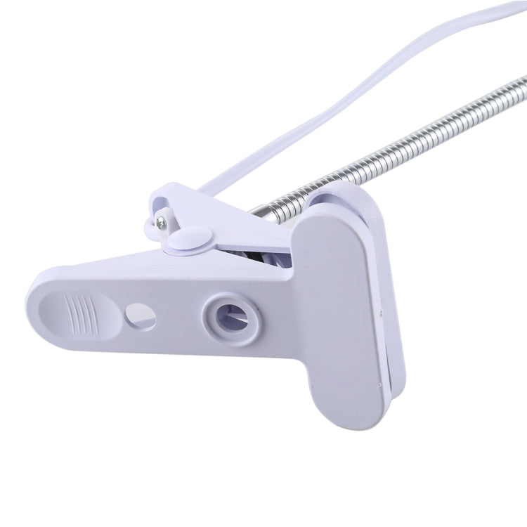 Supporto base lampada a clip flessibile E27 da 360 gradi con interruttore, spina americana