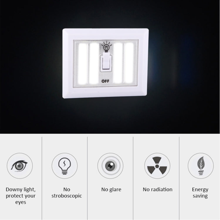 Cambia la lampada della luce notturna, 4 COB