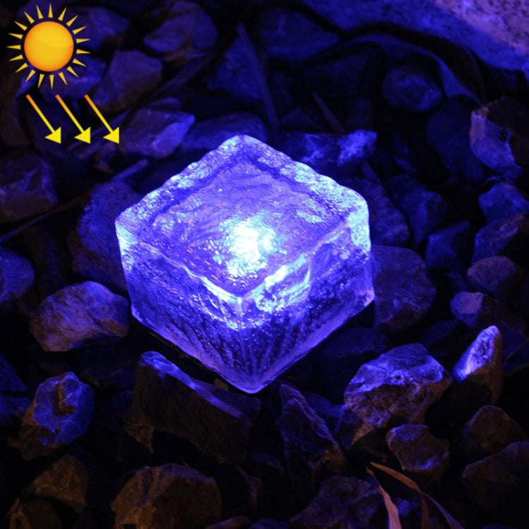 Lampada solare da giardino LED in vetro temperato IP68