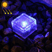 Lampada solare da giardino LED in vetro temperato IP68