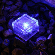 Lampada solare da giardino LED in vetro temperato IP68