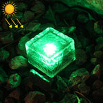 Lampada solare da giardino LED in vetro temperato IP68