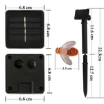 Lampada da fata solare 6,5 m 30 LED bianco caldo