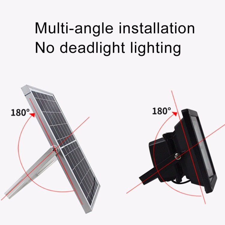 Luce di inondazione solare impermeabile IP67 10W 100 LED