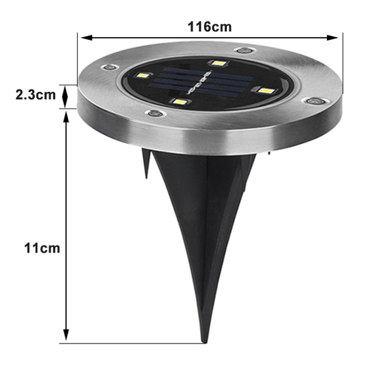 Lampada da incasso a terra LED SMD 5050 per esterni