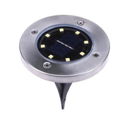 Lampada da incasso a terra LED 8 LEDs luce bianca e calda