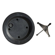 Lampada da incasso a terra LED 8 LEDs luce bianca e calda