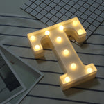 Luce natalizia a LED a sospensione bianca calda alimentata a batteria a secco, A, N, B, O, C, P, D, Q, E, R, F, S, G, T, H, U, I, V, J, W, K, X, L, Y, M, Z