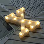 Luce natalizia a LED a sospensione bianca calda alimentata a batteria a secco, A, N, B, O, C, P, D, Q, E, R, F, S, G, T, H, U, I, V, J, W, K, X, L, Y, M, Z
