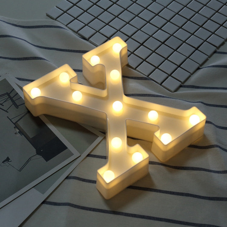 Luce natalizia a LED a sospensione bianca calda alimentata a batteria a secco, A, N, B, O, C, P, D, Q, E, R, F, S, G, T, H, U, I, V, J, W, K, X, L, Y, M, Z