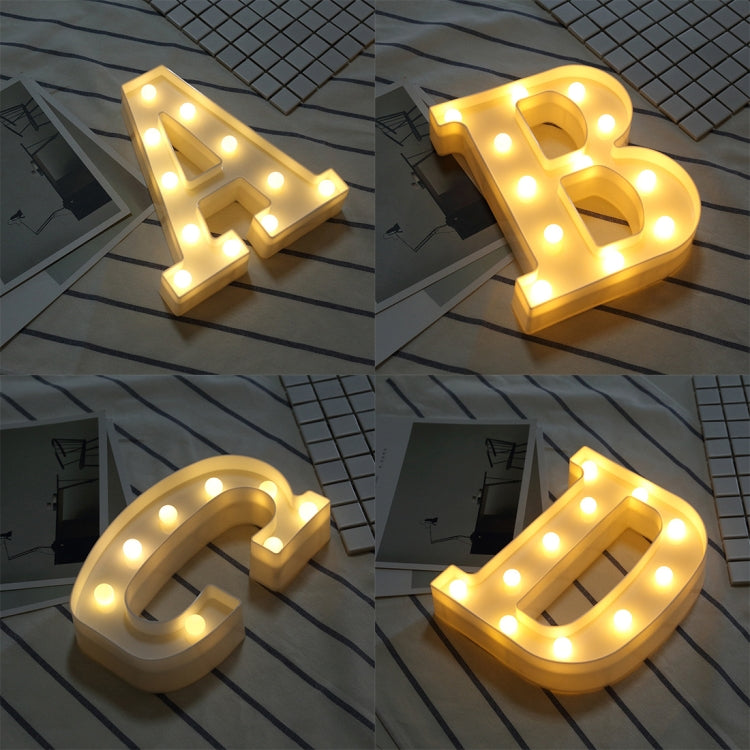 Luce natalizia a LED a sospensione bianca calda alimentata a batteria a secco, A, N, B, O, C, P, D, Q, E, R, F, S, G, T, H, U, I, V, J, W, K, X, L, Y, M, Z