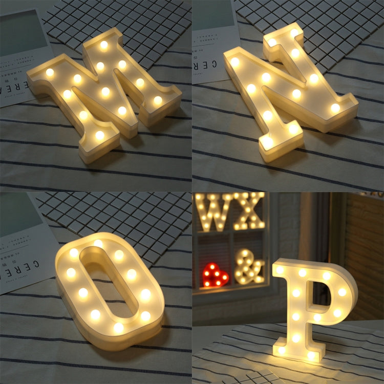 Luce natalizia a LED a sospensione bianca calda alimentata a batteria a secco, A, N, B, O, C, P, D, Q, E, R, F, S, G, T, H, U, I, V, J, W, K, X, L, Y, M, Z