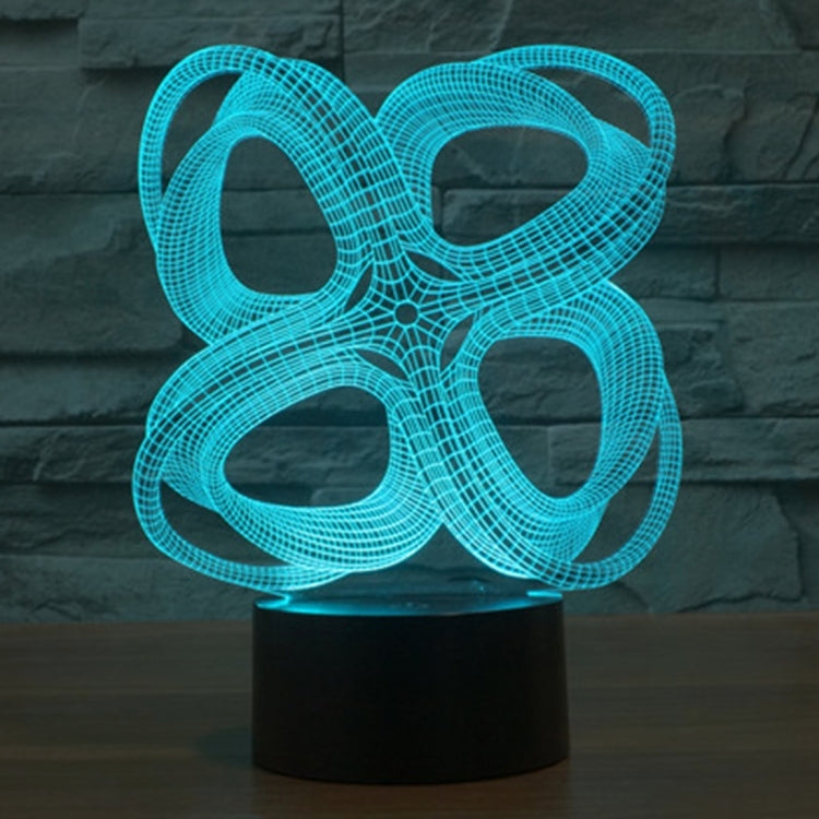 Lampada da scrivania a 7 colori con luce notturna