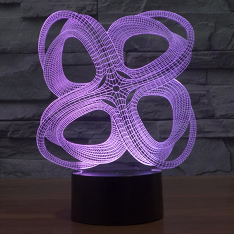 Lampada da scrivania a 7 colori con luce notturna