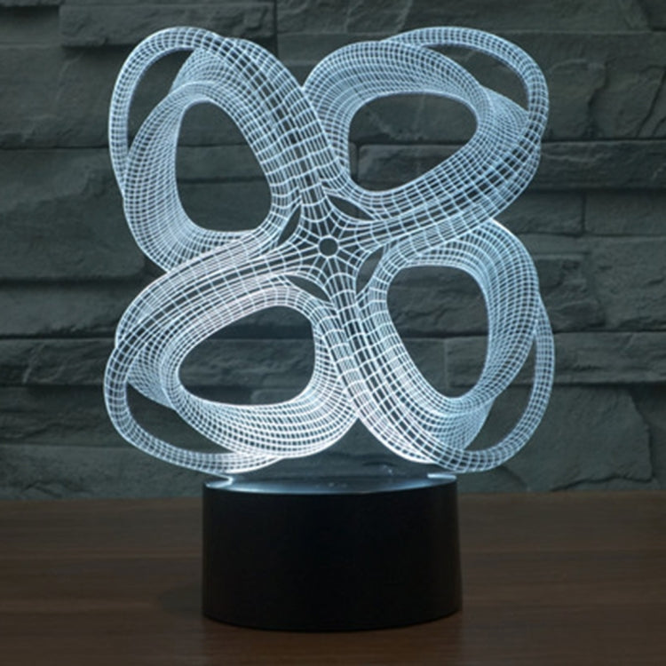 Lampada da scrivania a 7 colori con luce notturna
