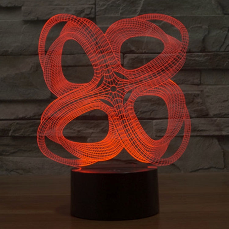 Lampada da scrivania a 7 colori con luce notturna