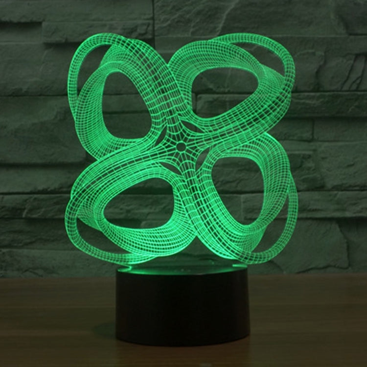 Lampada da scrivania a 7 colori con luce notturna
