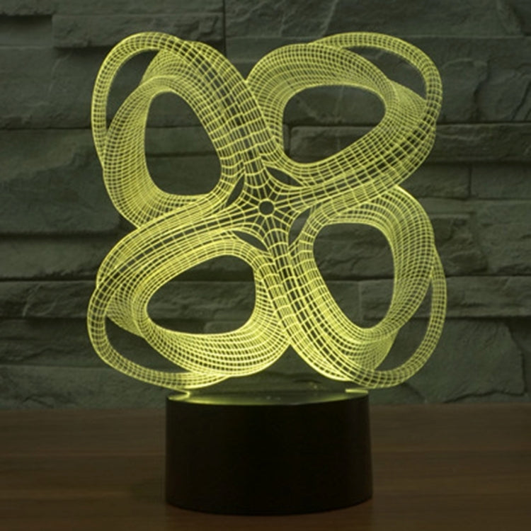 Lampada da scrivania a 7 colori con luce notturna