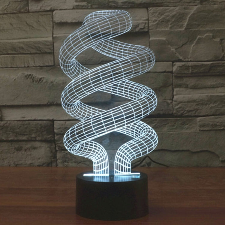 Lampada da scrivania a 7 colori con luce notturna Spiral Style