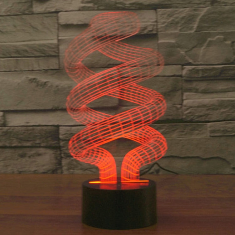 Lampada da scrivania a 7 colori con luce notturna Spiral Style
