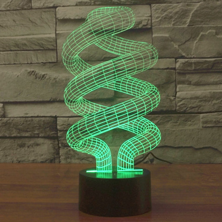 Lampada da scrivania a 7 colori con luce notturna Spiral Style
