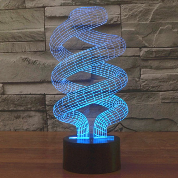 Lampada da scrivania a 7 colori con luce notturna Spiral Style