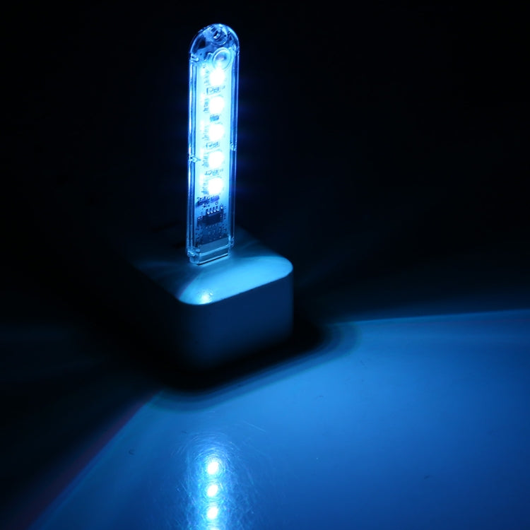 Piccola luce notturna portatile a LED USB colorata da 5 V a 5 LED con interruttore