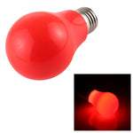 Lampadina LED a risparmio energetico da 7 W E27 2835 8 LED senza sfarfallio, colore luce: luce rossa, CA 85-265 V, 7W