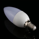 Lampadina LED a punta 3W E14 3000K luce calda