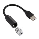 Interfaccia USB Luce per atmosfera di flessione a 360 gradi per uso domestico e per auto, colore chiaro: rosso, Light Color: Red