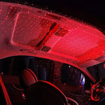 Interfaccia USB Luce per atmosfera di flessione a 360 gradi per uso domestico e per auto, colore chiaro: rosso, Light Color: Red