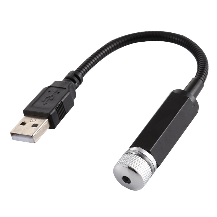 Interfaccia USB Luce per atmosfera di flessione a 360 gradi per uso domestico e per auto, colore chiaro: rosso, Light Color: Red