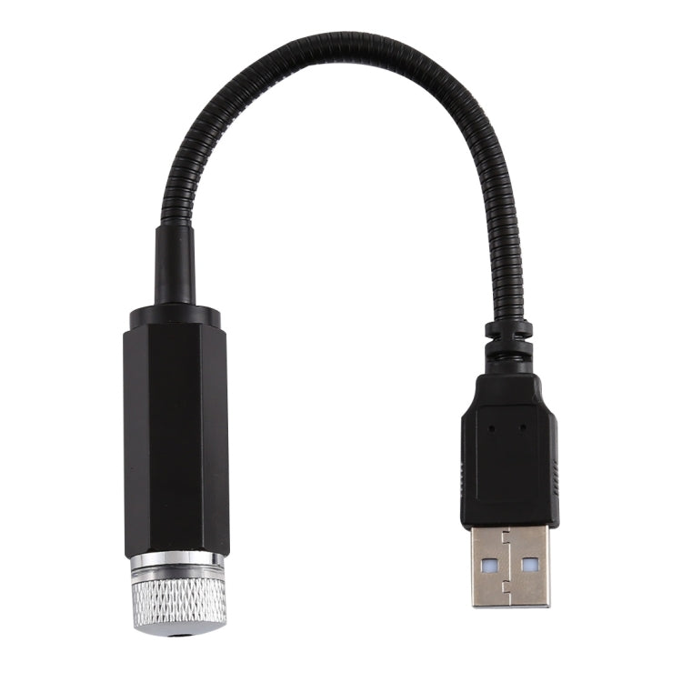 Interfaccia USB Luce per atmosfera di flessione a 360 gradi per uso domestico e per auto, colore chiaro: rosso, Light Color: Red